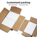 Perforated white blank 4x6 Fanfold Direct Thermal Labels